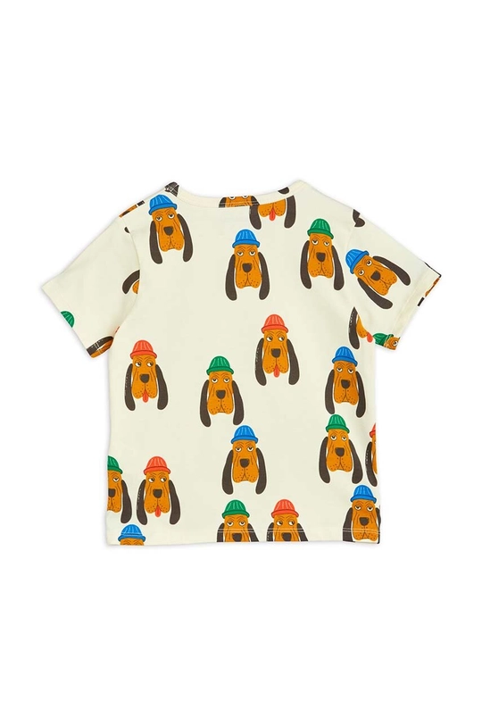 Mini Rodini t-shirt bawełniany dziecięcy biały