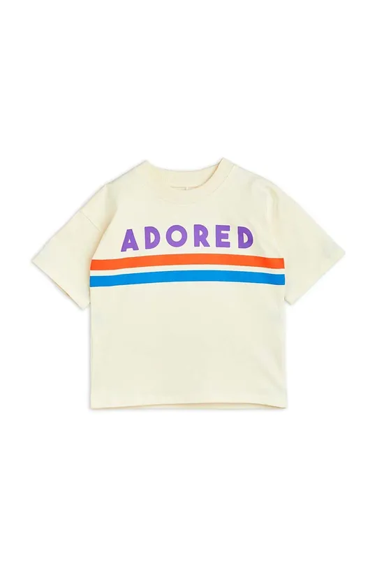 λευκό Παιδικό βαμβακερό μπλουζάκι Mini Rodini Παιδικά