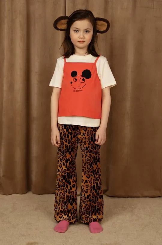 Παιδικό βαμβακερό μπλουζάκι Mini Rodini