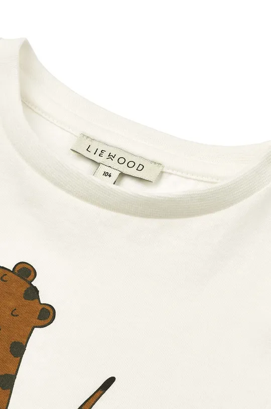 Otroška bombažna kratka majica Liewood Apia Placement Shortsleeve T-shirt 100 % Bombaž