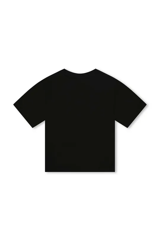 Дитяча бавовняна футболка Marc Jacobs чорний