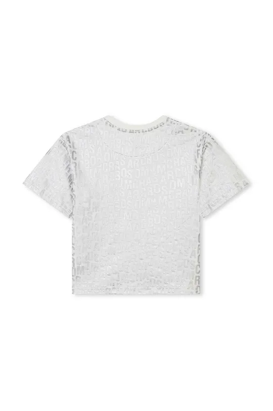 Detské bavlnené tričko Marc Jacobs béžová