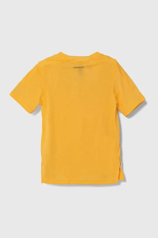 Παιδικό μπλουζάκι adidas κίτρινο