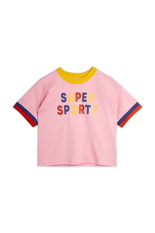 Mini Rodini t-shirt in cotone per bambini rosa