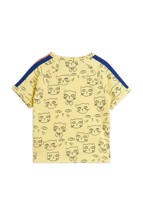 Mini Rodini t-shirt dziecięcy Cathlethes żółty