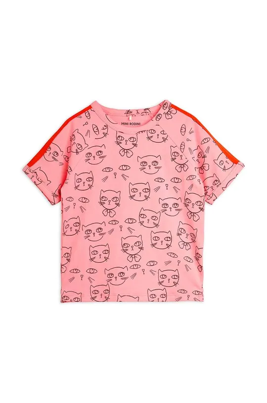 рожевий Дитяча футболка Mini Rodini Дитячий