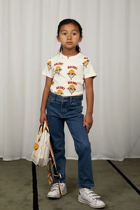 Детская хлопковая футболка Mini Rodini