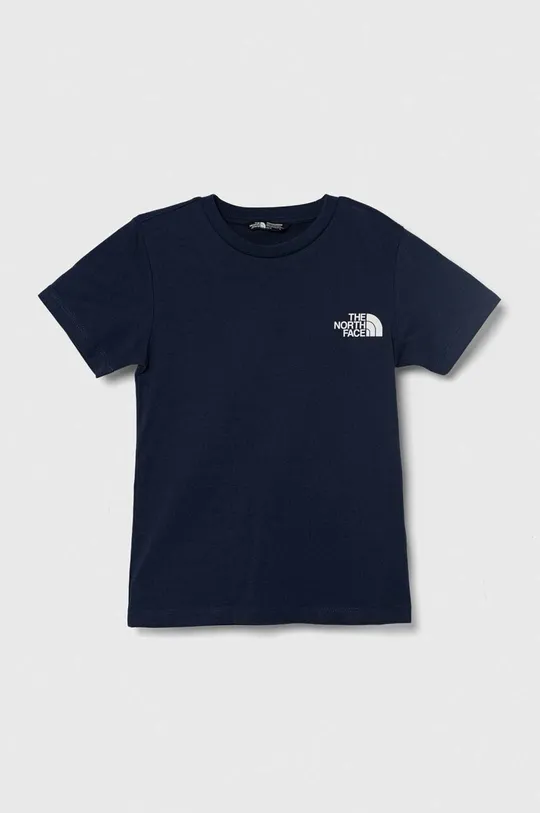granatowy The North Face t-shirt dziecięcy SIMPLE DOME TEE Dziecięcy