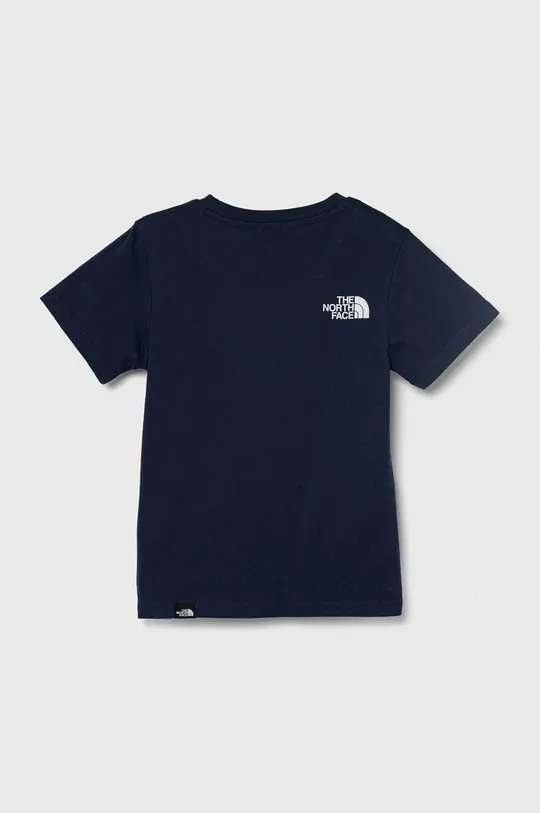 Παιδικό μπλουζάκι The North Face SIMPLE DOME TEE σκούρο μπλε