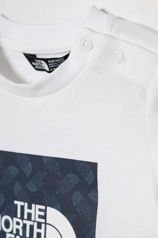 Παιδικό βαμβακερό μπλουζάκι The North Face BOX INFILL PRINT TEE 100% Βαμβάκι