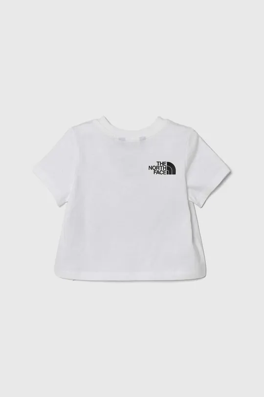 Detské bavlnené tričko The North Face LIFESTYLE GRAPHIC TEE biela