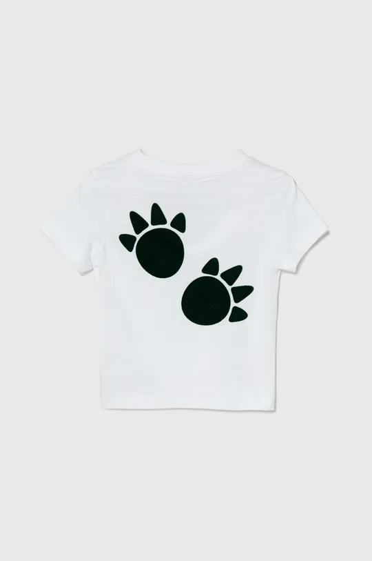 Lacoste t-shirt in cotone per bambini bianco