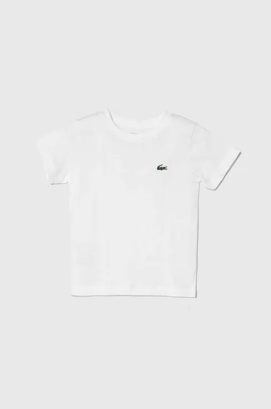 bela Otroška kratka majica Lacoste Otroški