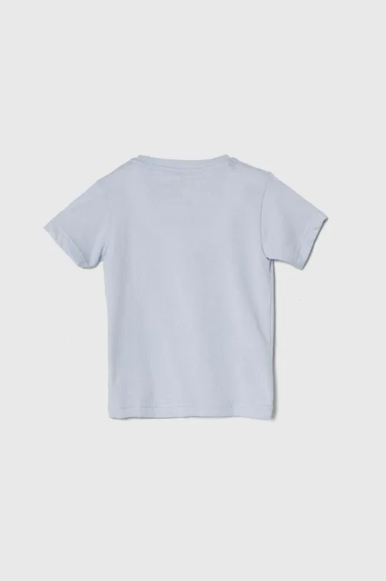 Lacoste t-shirt dziecięcy niebieski