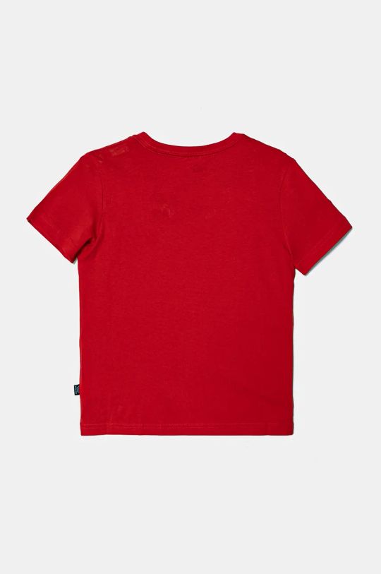 Dječja pamučna majica kratkih rukava Puma ESS Small Logo Tee B 586961 crvena AW24