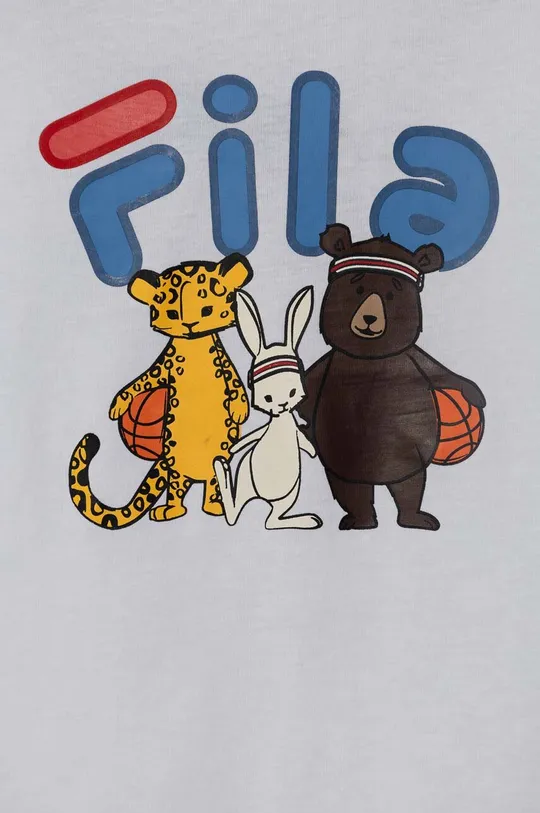Детская хлопковая футболка Fila LAABER 100% Хлопок