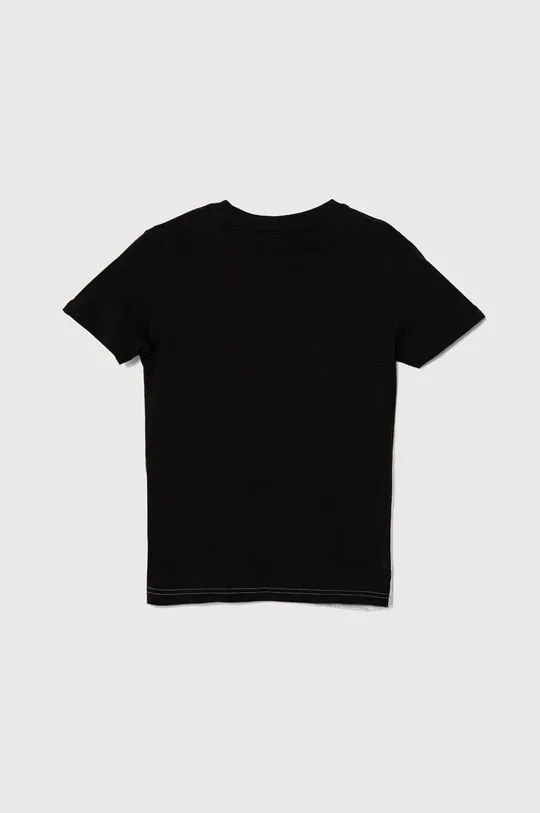 Παιδικό βαμβακερό μπλουζάκι Puma PUMA POWER B μαύρο