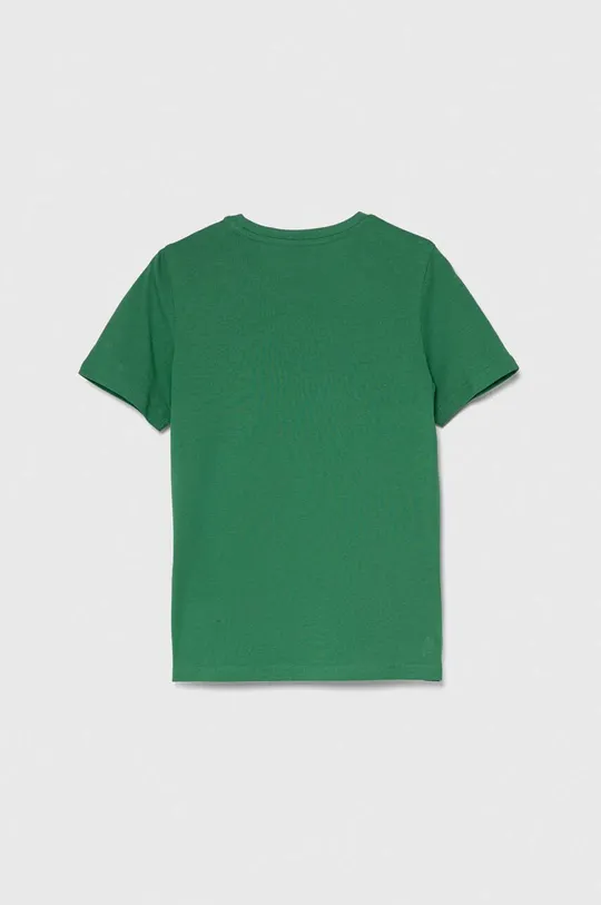 Puma t-shirt bawełniany dziecięcy ESS+ MID 90s Graphic B zielony