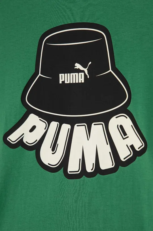 Dječja pamučna majica kratkih rukava Puma ESS+ MID 90s Graphic B Temeljni materijal: 100% Pamuk Manžeta: 80% Pamuk, 20% Poliester