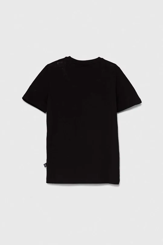 Дитяча бавовняна футболка Puma ESS+ MID 90s Graphic B чорний