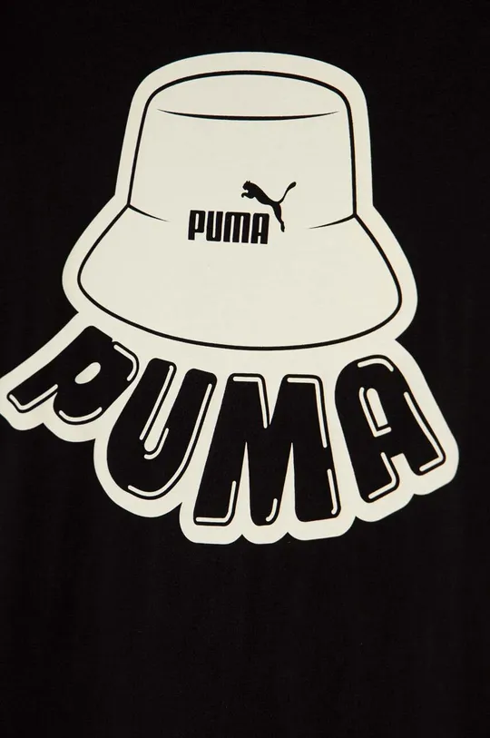 Detské bavlnené tričko Puma ESS+ MID 90s Graphic B Základná látka: 100 % Bavlna Elastická manžeta: 80 % Bavlna, 20 % Polyester