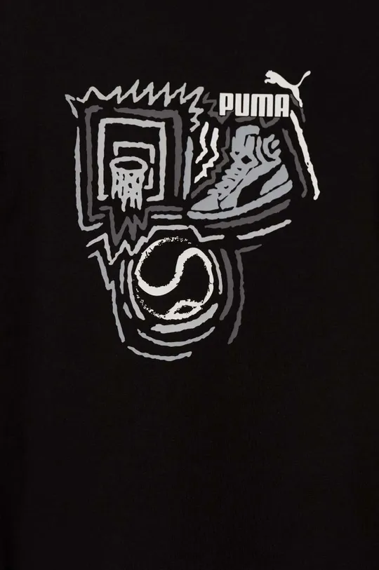 Детская хлопковая футболка Puma GRAPHICS Year of Sports B Основной материал: 100% Хлопок Другие материалы: 80% Хлопок, 20% Полиэстер