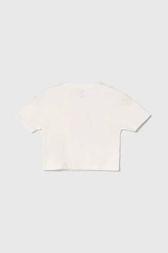 Дитяча бавовняна футболка zippy білий
