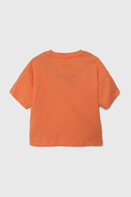 Detské bavlnené tričko zippy oranžová