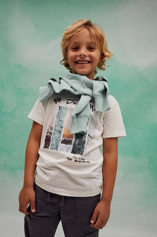 Детская хлопковая футболка zippy