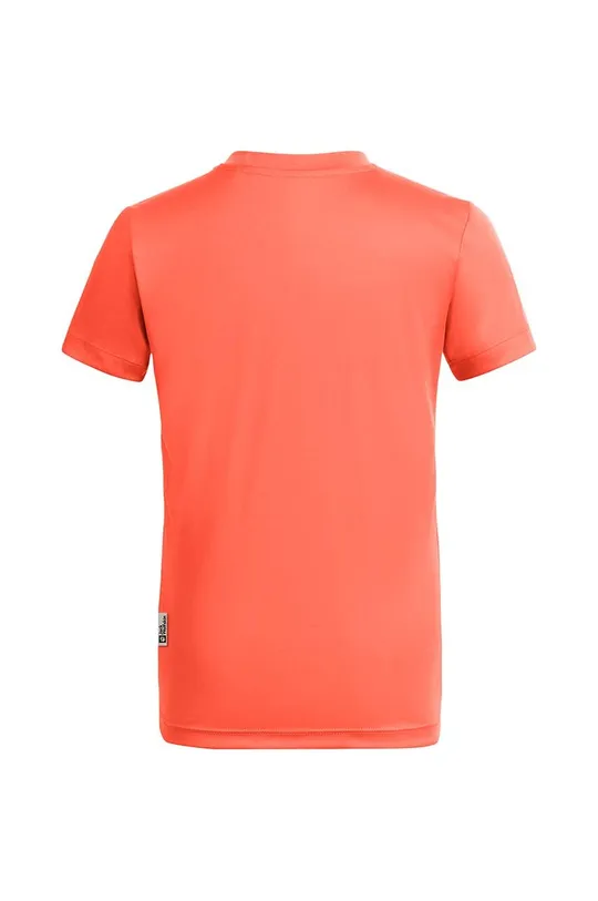 Otroška kratka majica Jack Wolfskin OUT AND ABOUTIDS oranžna