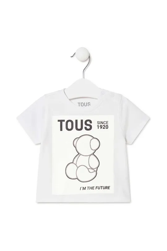 biela Detské bavlnené tričko Tous Detský
