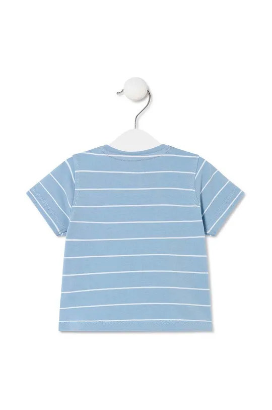 Детская хлопковая футболка Tous голубой
