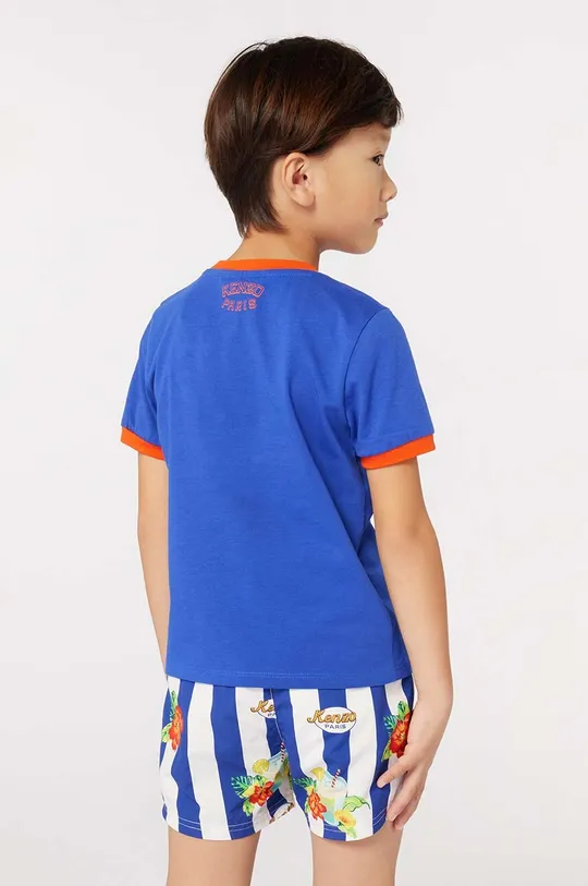 Παιδικό βαμβακερό μπλουζάκι Kenzo Kids Παιδικά