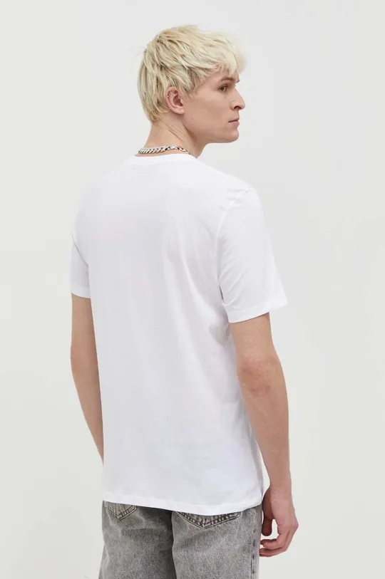 Bavlnené tričko HUGO Základná látka: 100 % Bavlna Elastická manžeta: 98 % Bavlna, 2 % Elastan