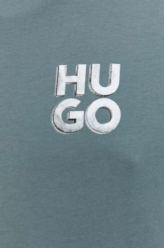 HUGO t-shirt bawełniany Męski