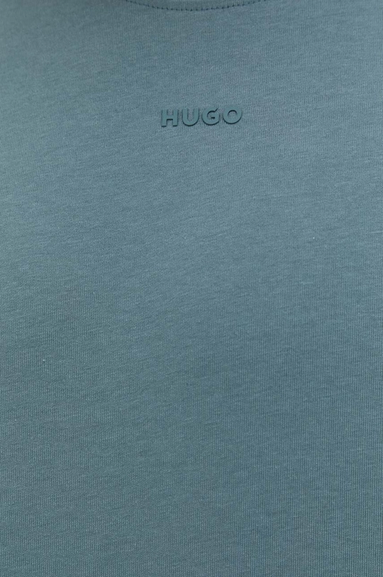 HUGO longsleeve bawełniany 50511029 zielony