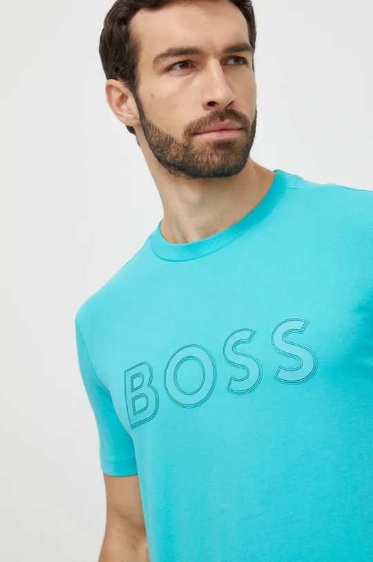 Boss Green t-shirt bawełniany 100 % Bawełna