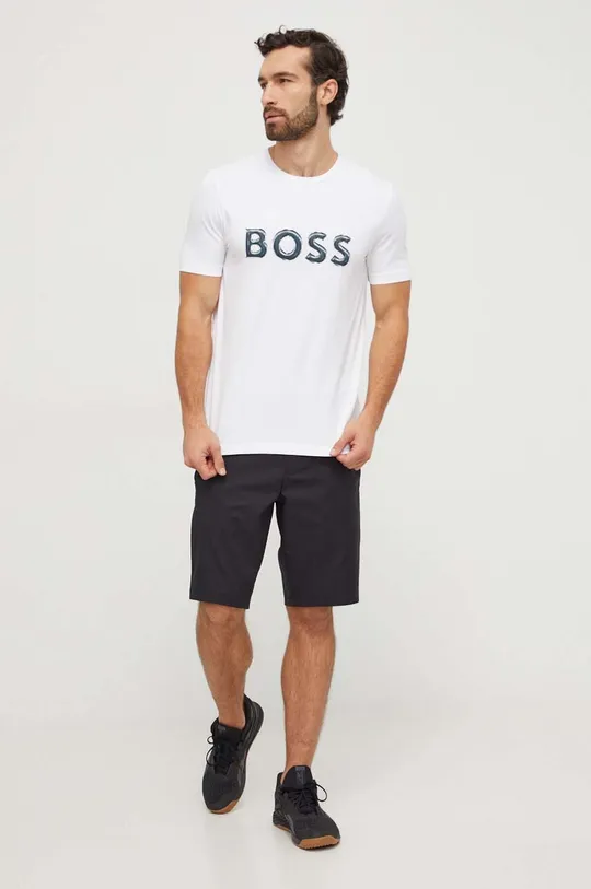 Kratka majica Boss Green 2-pack pisana