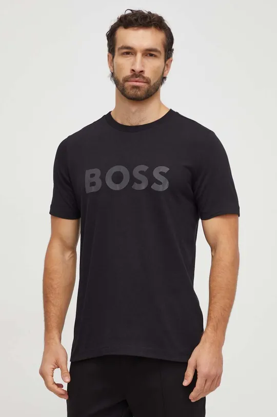 črna Kratka majica Boss Green