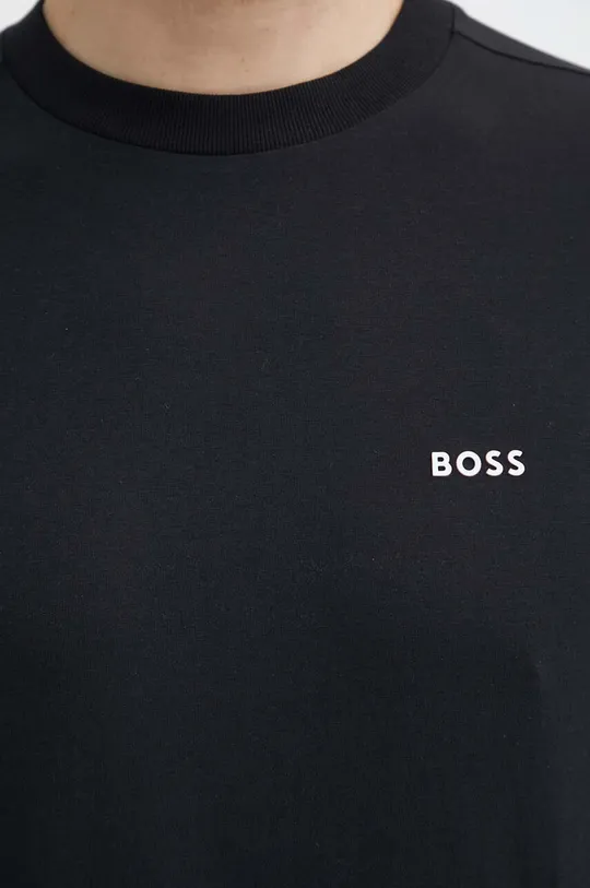 μαύρο Μπλουζάκι Boss Green