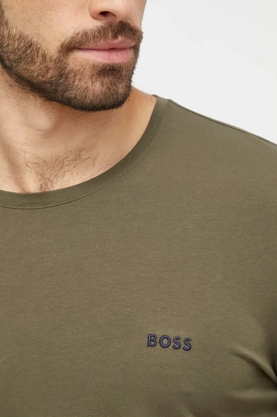 zielony BOSS t-shirt lounge