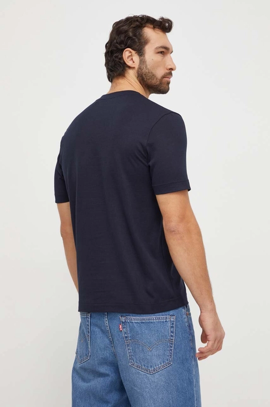 Boss Orange t-shirt in cotone blu navy