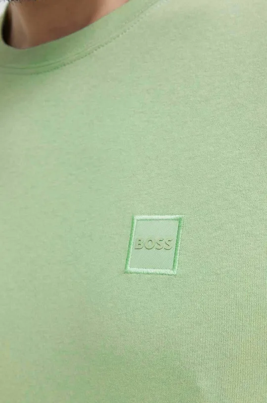 zöld Boss Orange pamut póló