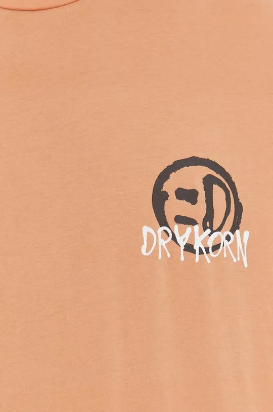 Bombažna kratka majica Drykorn Moški