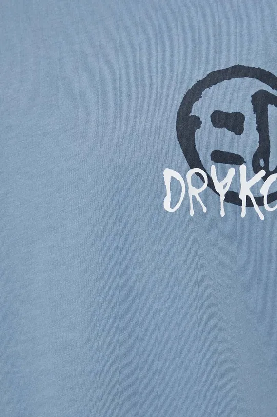 Βαμβακερό μπλουζάκι Drykorn