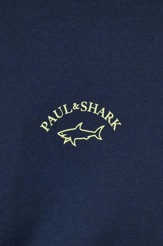 blu navy Paul&Shark t-shirt in cotone