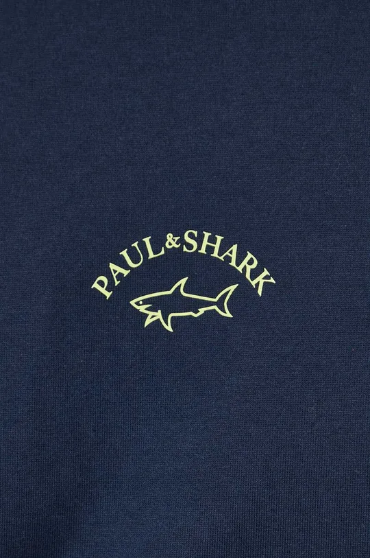 тёмно-синий Хлопковая футболка Paul&Shark