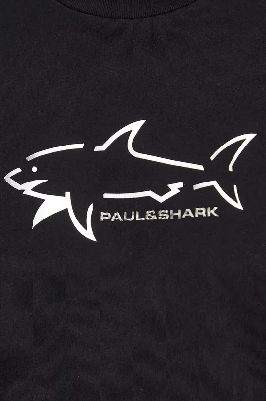 nero Paul&Shark t-shirt in cotone