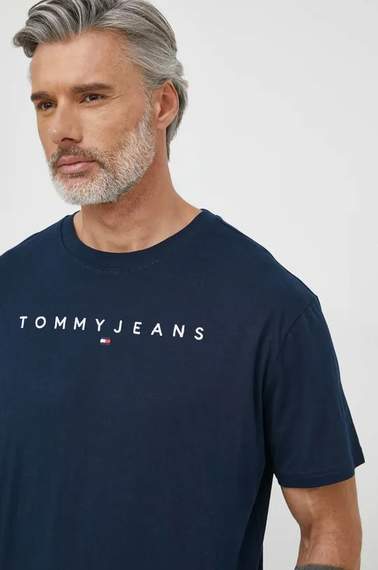 Хлопковая футболка Tommy Jeans 100% Хлопок