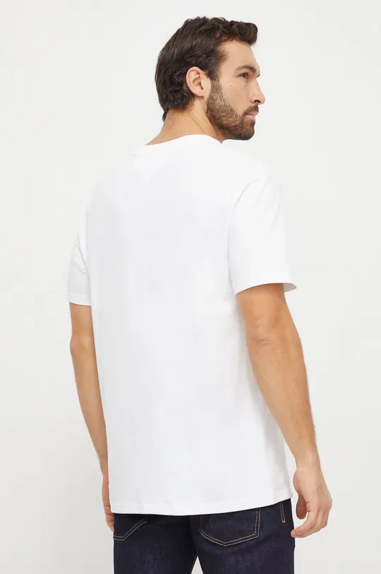 Бавовняна футболка Tommy Jeans білий